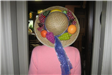 Woman Wearing Fruit Hat