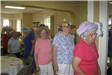 Line of Women Wearing Hats