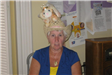 Woman Wearing Bunny Hat