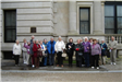 Group of Seniors at Newport Mansion