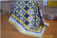 Blue and Yellow Quilt