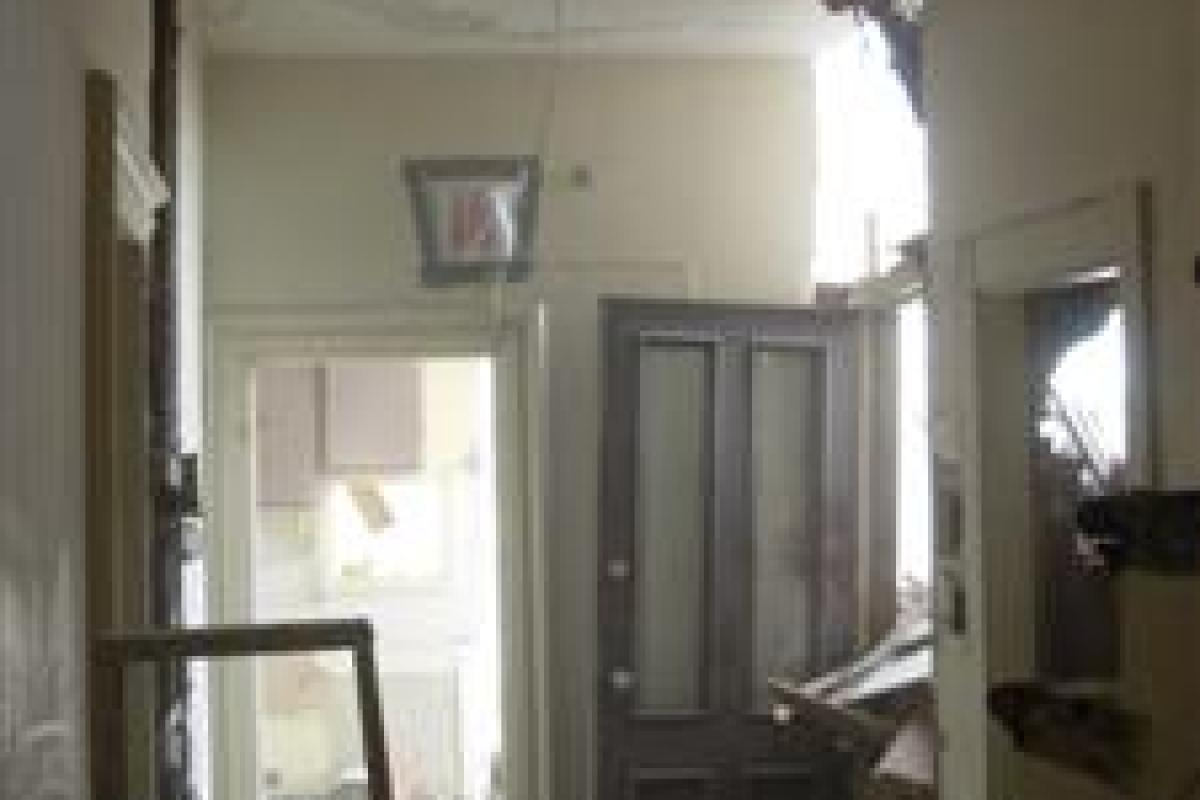 Hallway in Construction