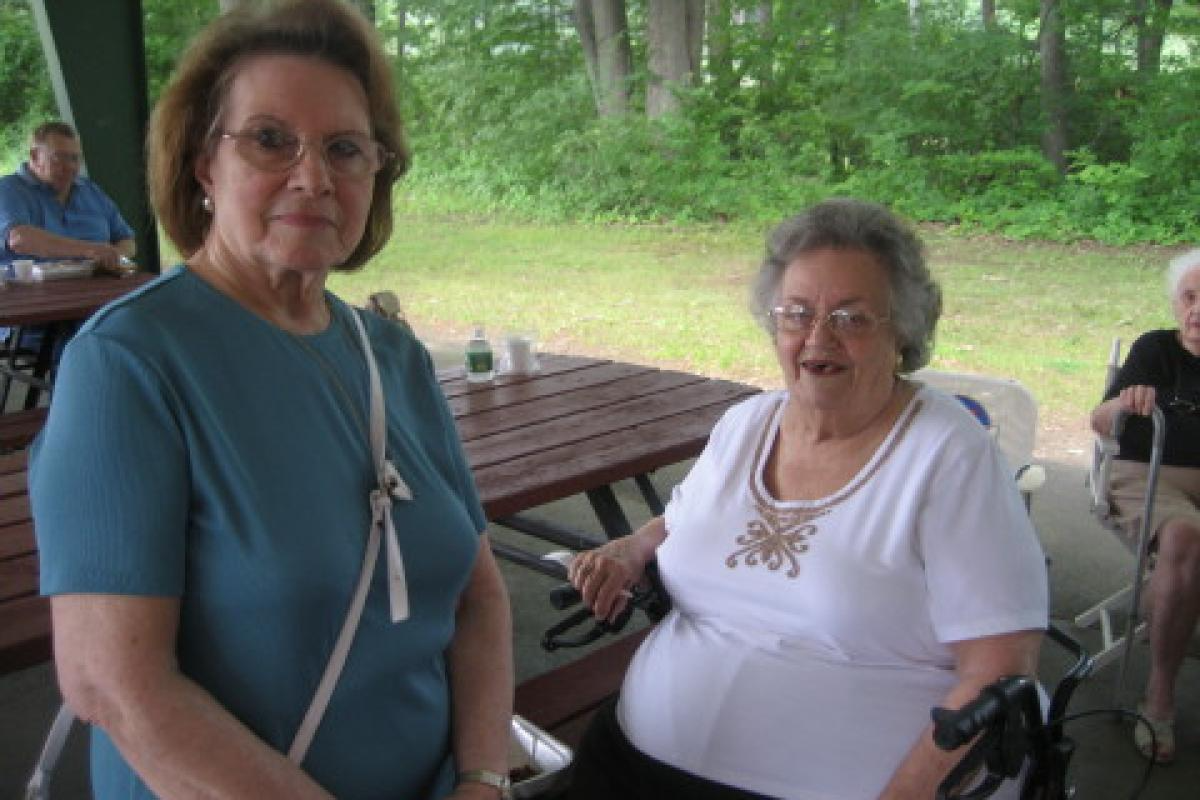 Two Senior Women