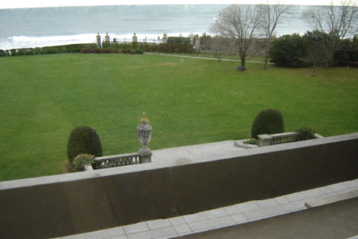 Lawn in Front of Mansion