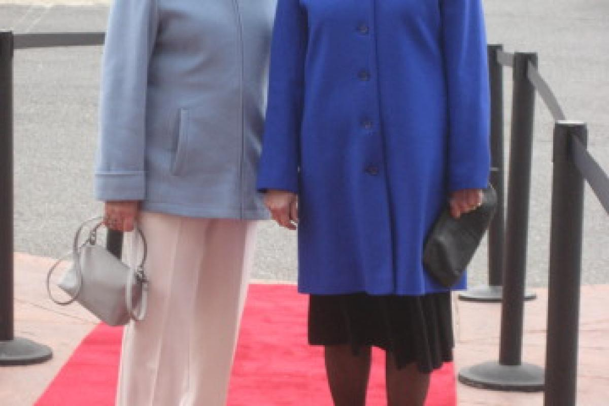 Two People on the Red Carpet