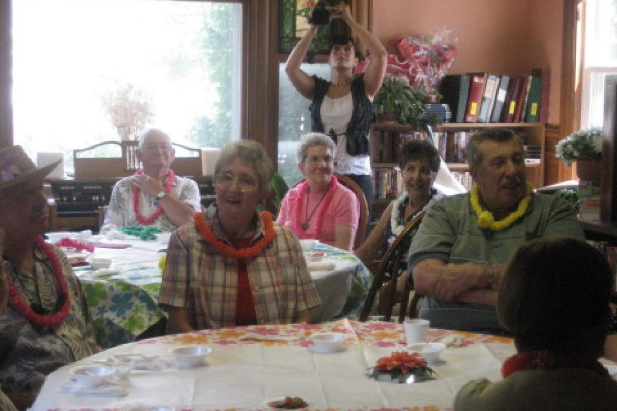 People Sitting at Tables