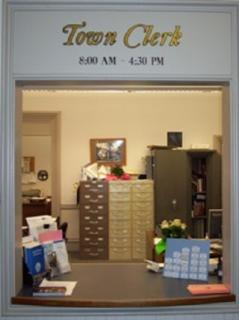 Town Clerk Window