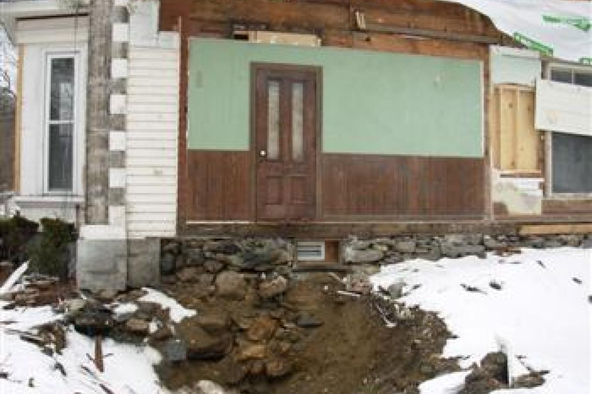 Side Door and Pathway