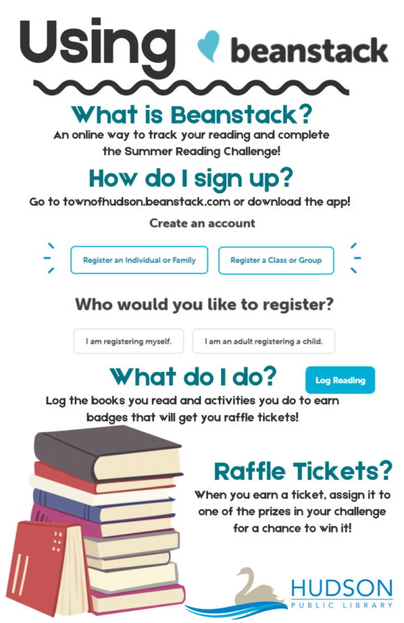 Beanstack is an online way to track your reading and complete the Summer Reading Challenge!