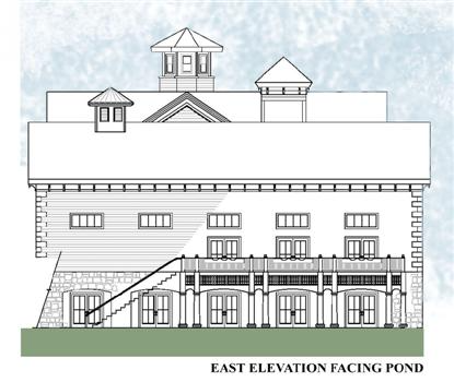 East Elevation Facing Pond
